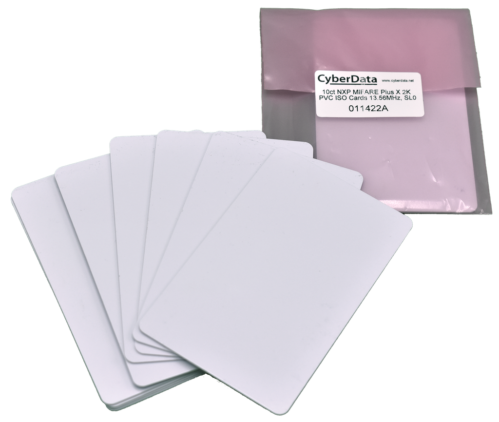 CyberData RFID Cards - Pack of 10
